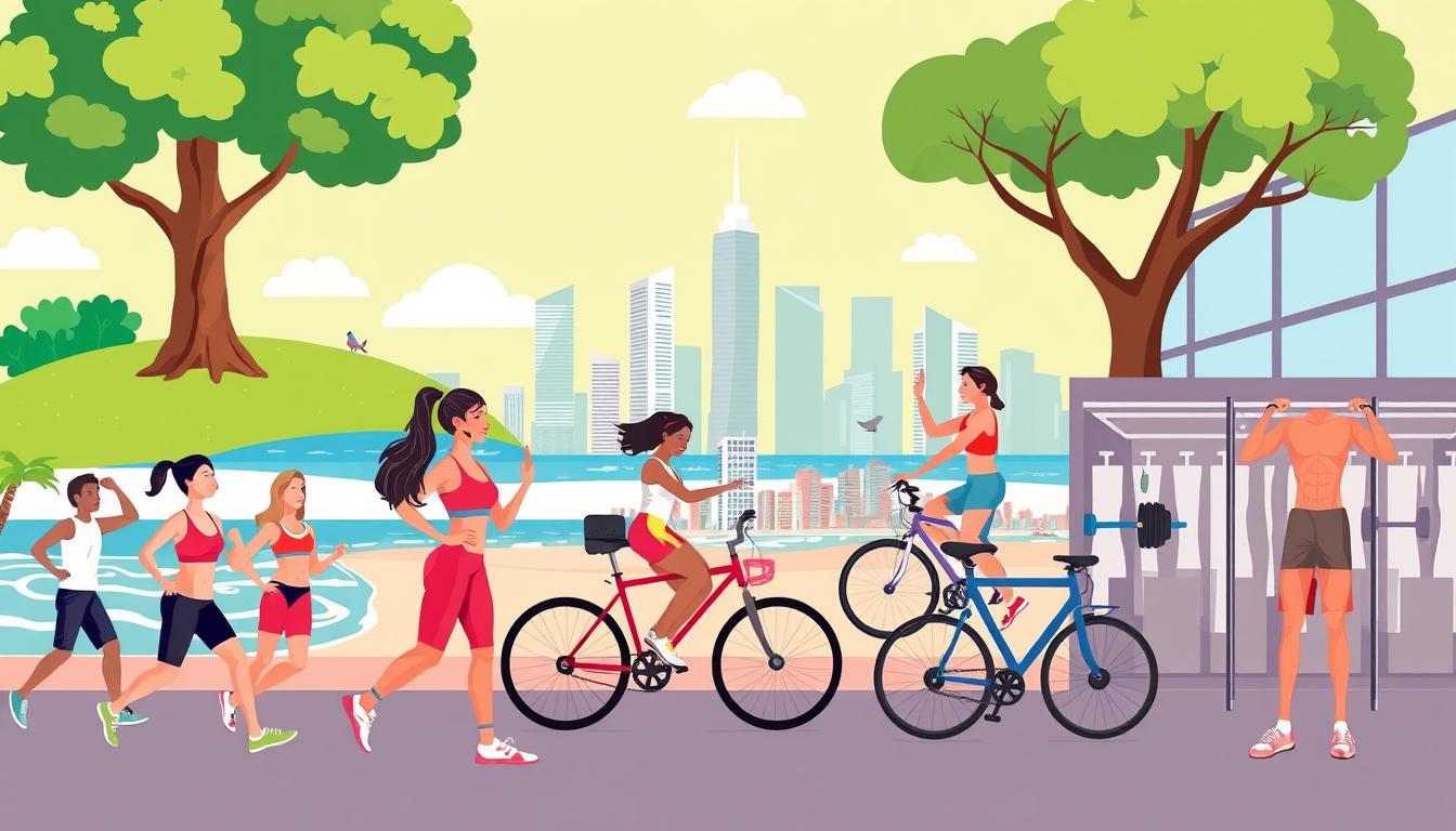Ways to stay physically fit